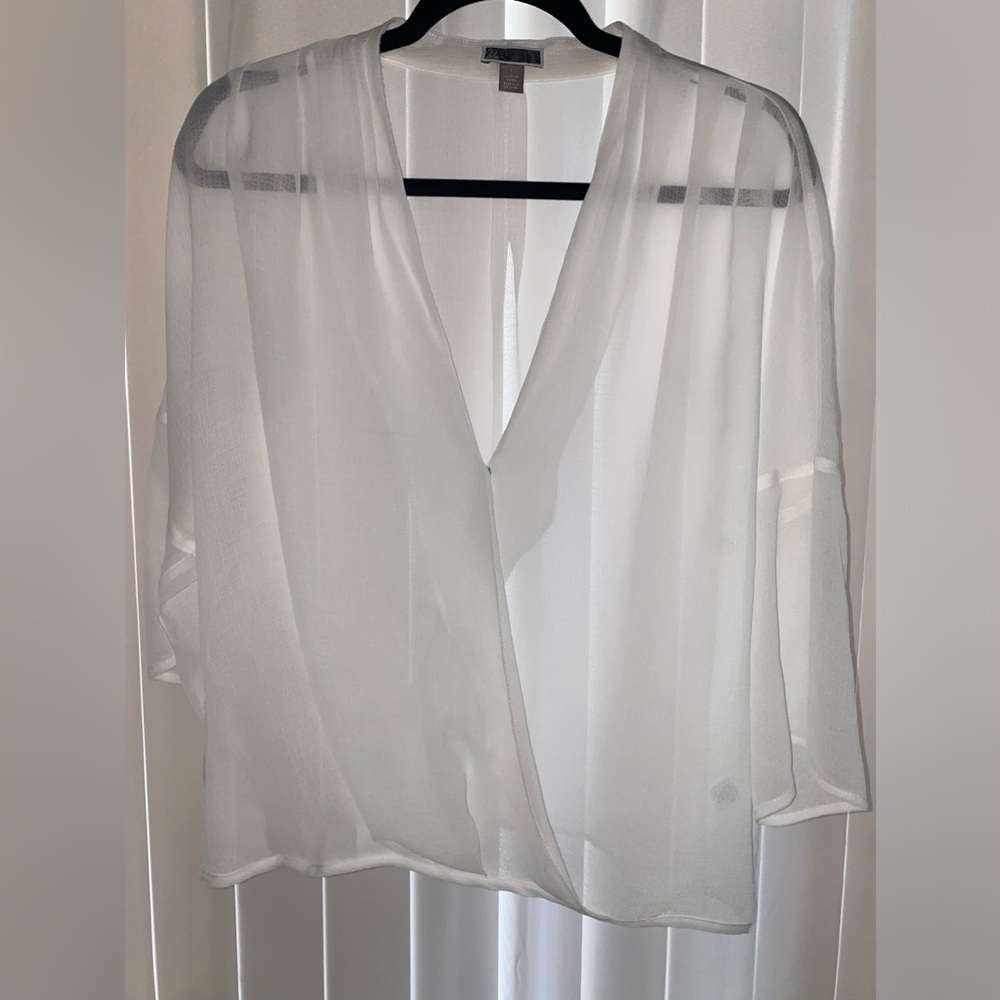 White Sheer Blouse